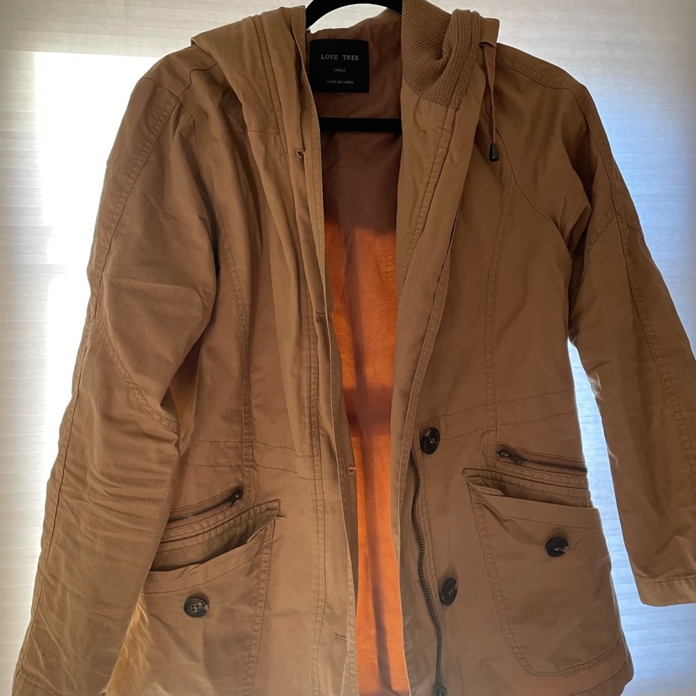 Tan jacket